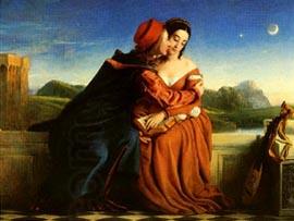William Dyce Paolo e Francesca China oil painting art